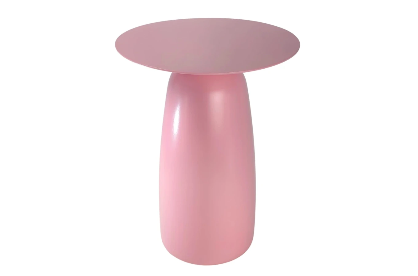 Stolik drewniany Kayani BAOBAB 44 różne kolory, wys. 44 cm / kolor pudrowy róż