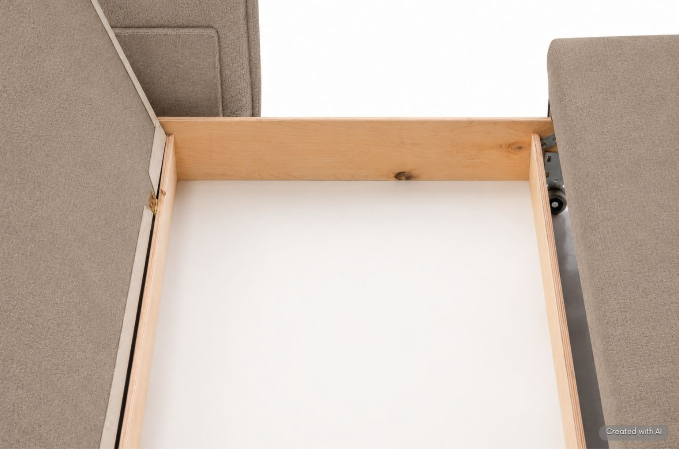 Wysyłka w 48h! Nowoczesna rozkładana sofa DARIA z pojemnikiem na pościel