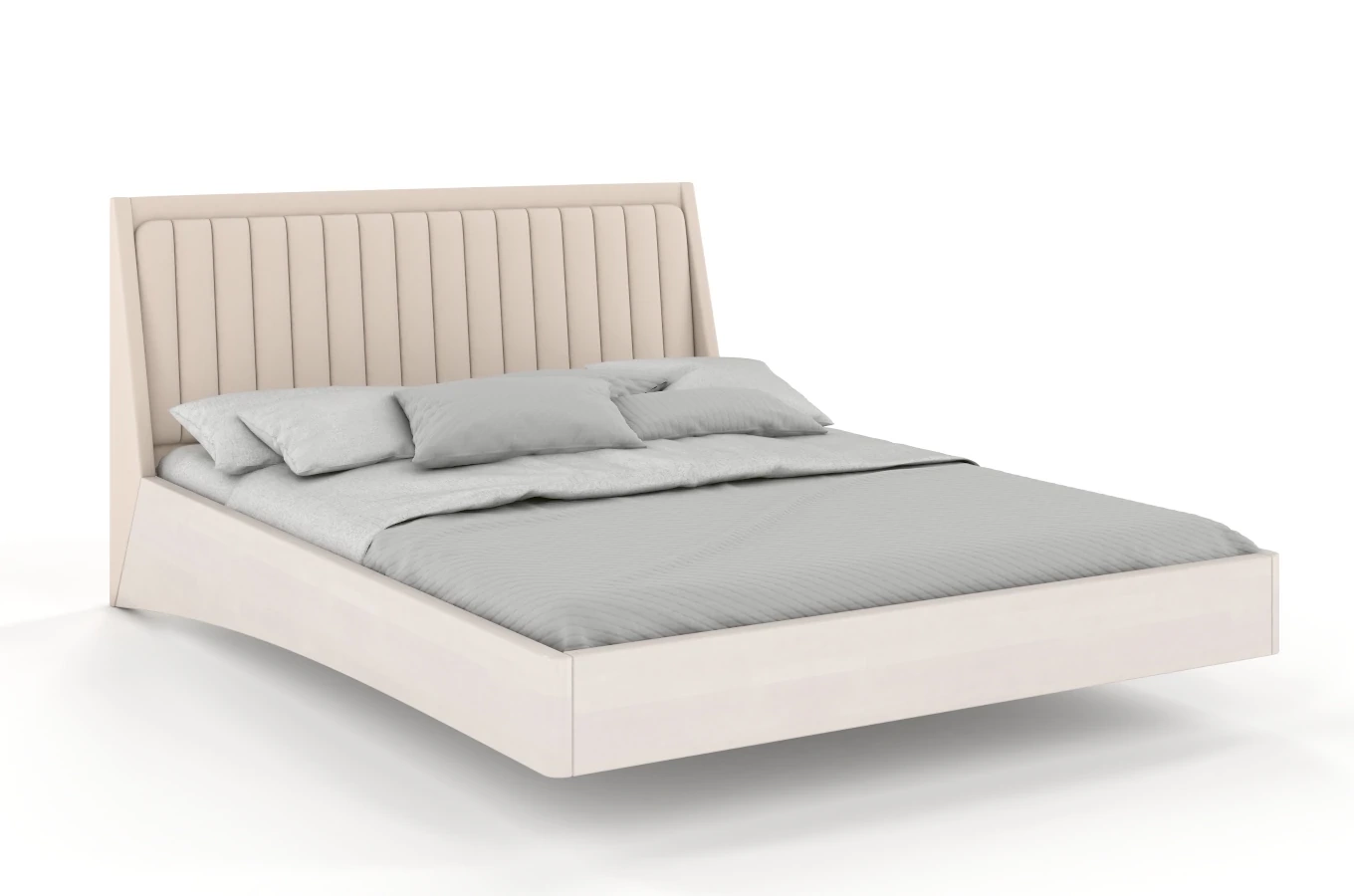 Łóżko lewitujące drewniane bukowe Visby ULF