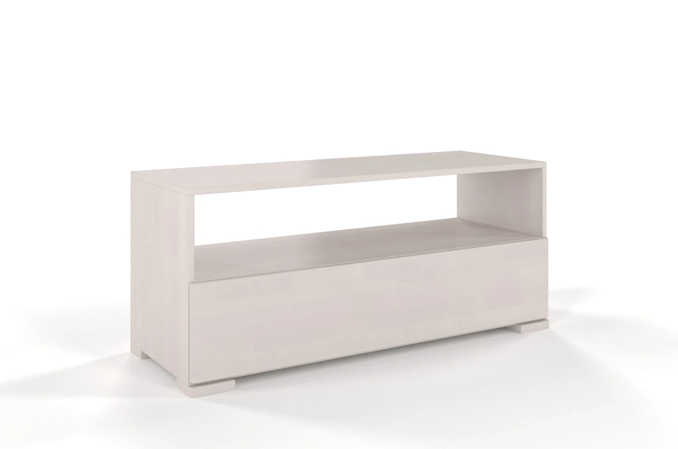 Drewniana szafka RTV bukowa Visby SANDEMO / szer. 120 cm