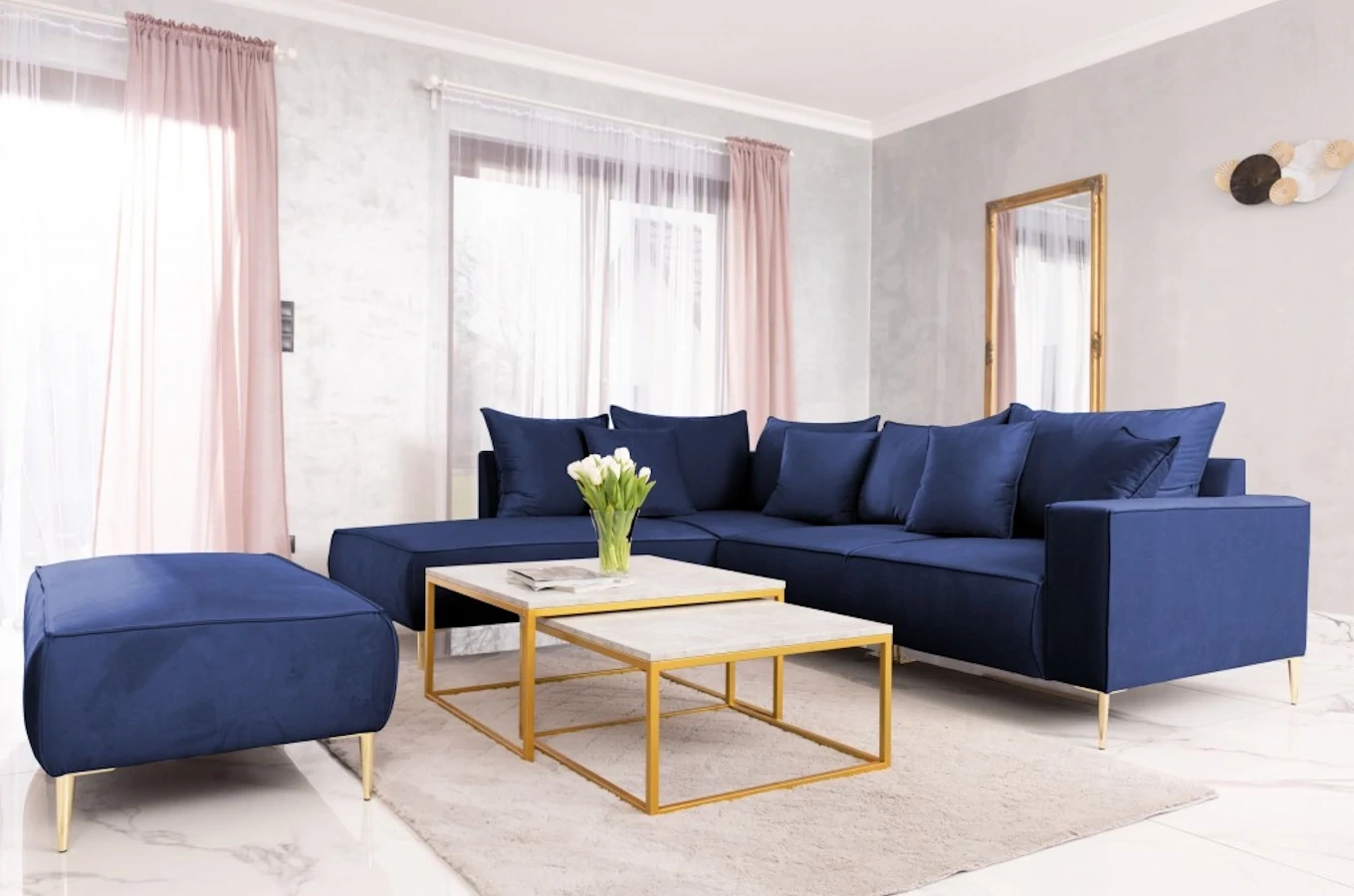 Nowoczesny narożnik VANILLA