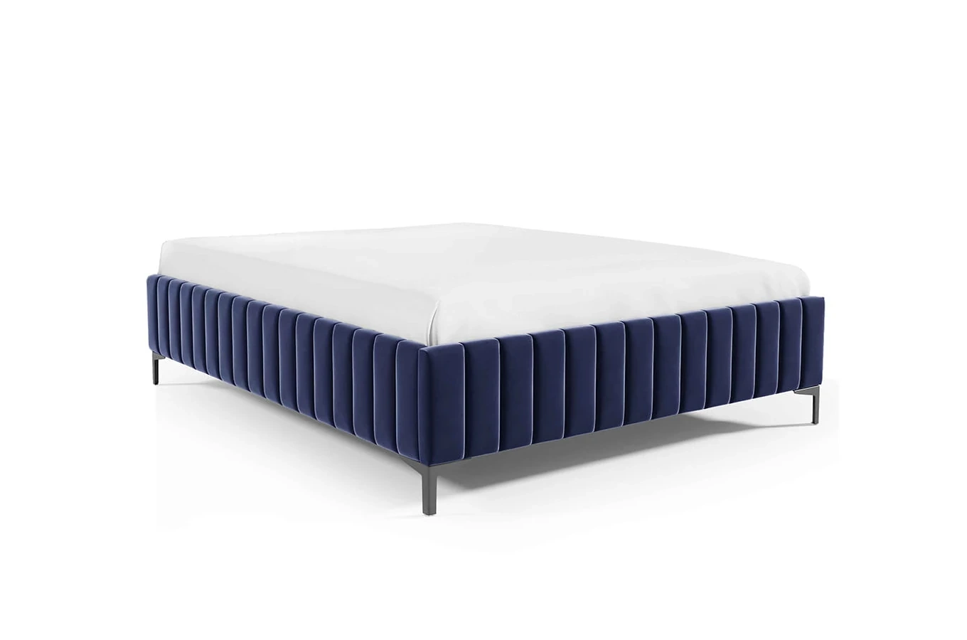 Łóżko tapicerowane do sypialni CAPRI - bez zagłówka