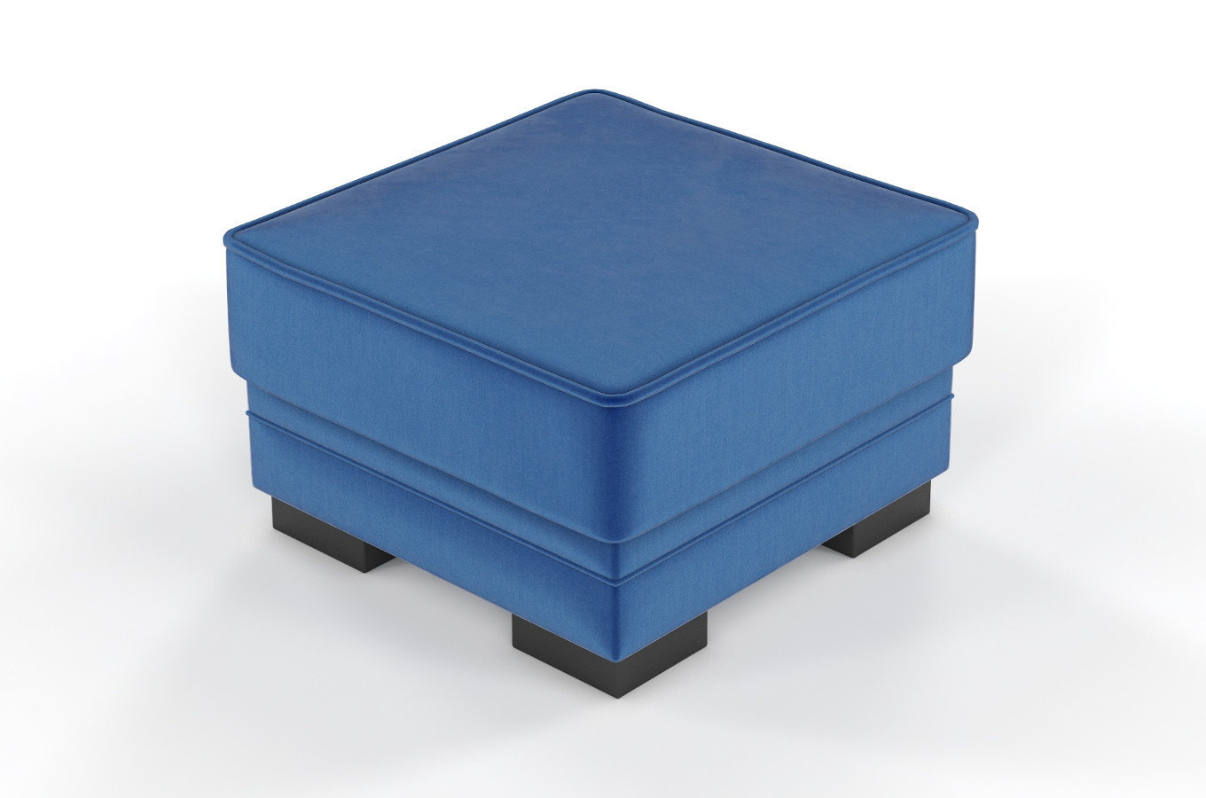 Elegancki puf GENEVA w angielskim stylu / trzy wymiary do wyboru