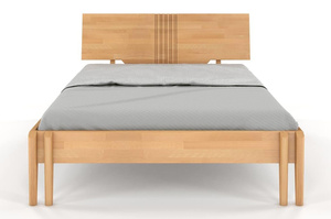 Łóżko drewniane bukowe Visby POZNAŃ / 160x200 cm, kolor naturalny