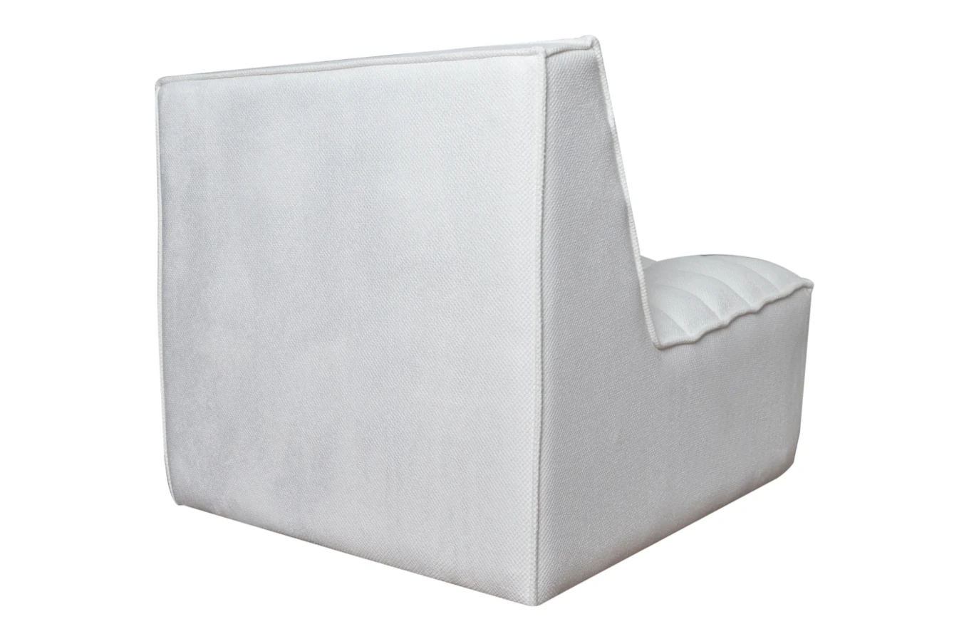 Nowoczesny fotel FLUFFY z głębokim pikowaniem