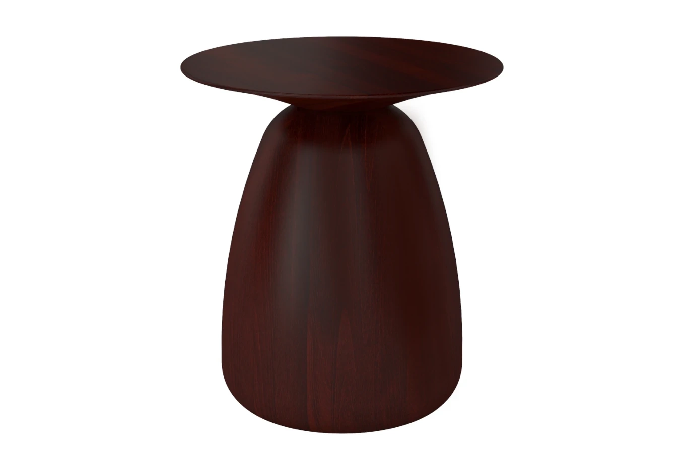 Stolik drewniany Kayani BAOBAB 34 różne kolory, wys. 34 cm