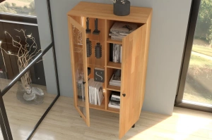 Witryna bukowa Visby NORVIK High / kolor naturalny