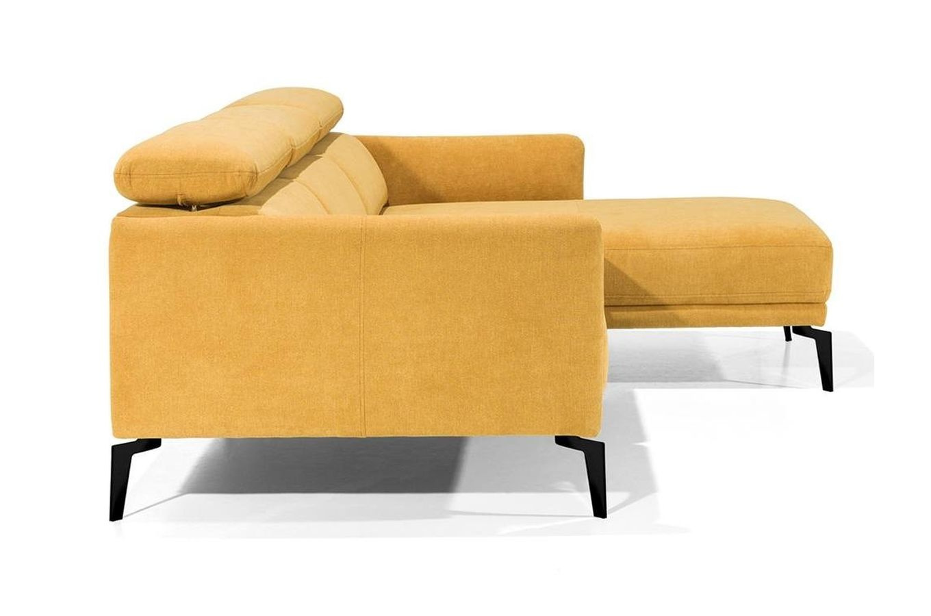 Nowoczesny narożnik SANTOS z ruchomymi zagłówkami