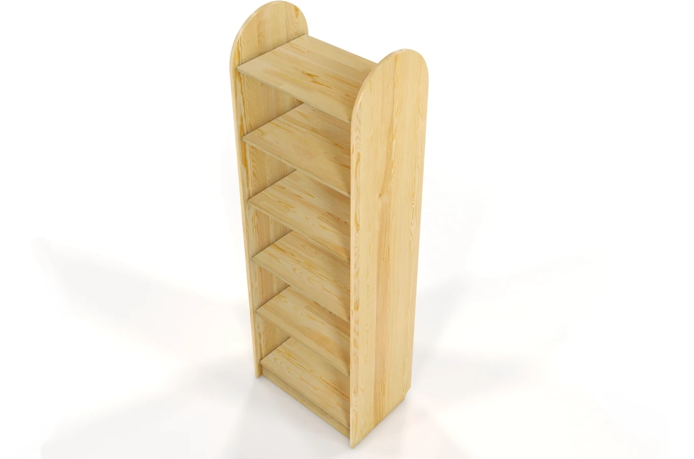 Regał drewniany sosnowy Visby KLIPPEN / 3 szerokości