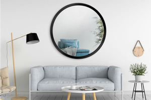 Okrągłe lustro SCANDINAVIA BOLD / rama dostępna w 5 kolorach