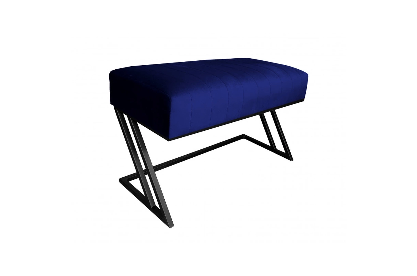 Tapicerowana ławka DIZI na metalowych nogach / kolor tkaniny + podstawy do wyboru!
