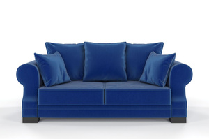 Elegancka 2-osobowa sofa GENEVA w angielskim stylu