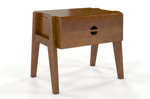 Szafka nocna drewniana bukowa Visby RADOM / szer. 45 cm