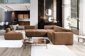 Nowoczesny narożnik modułowy MINKY 6