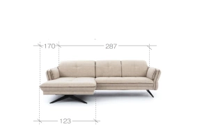 Nowoczesny narożnik SEWILLA L