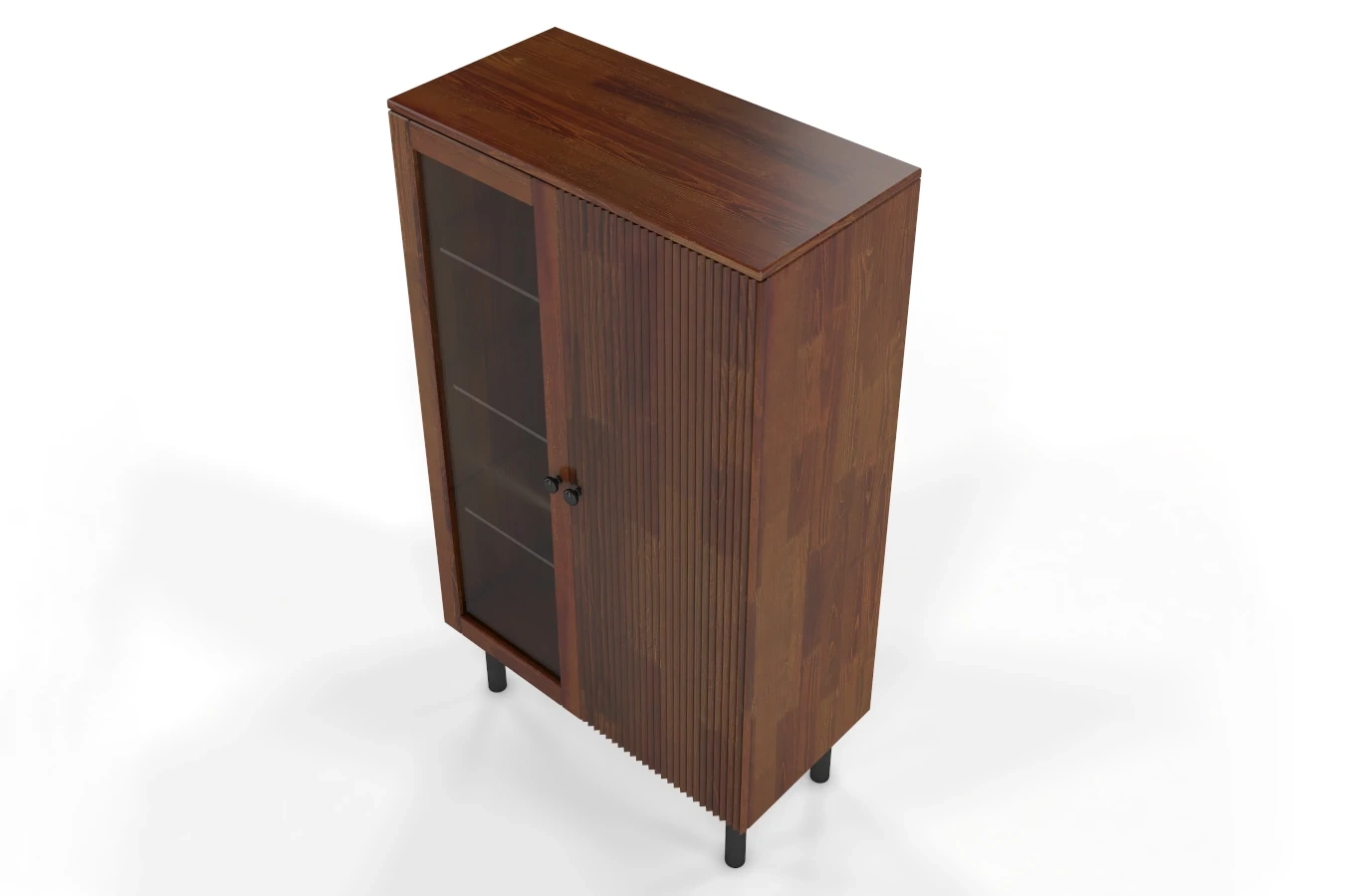 Witryna sosnowa Visby NORVIK High / szer. 80 cm