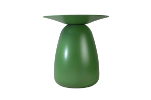 Stolik drewniany Kayani BAOBAB 34 różne kolory, wys. 34 cm / kolor groszkowa zieleń