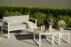 Zestaw tapicerowanych mebli ogrodowych MONACO