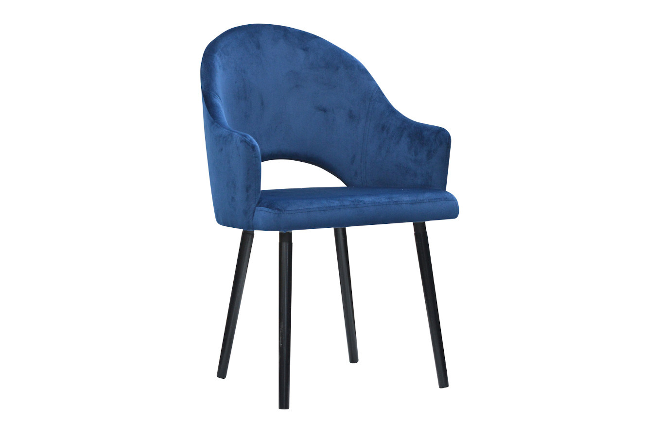 Tapicerowane krzesło do jadalni BARI z wygodnym oparciem