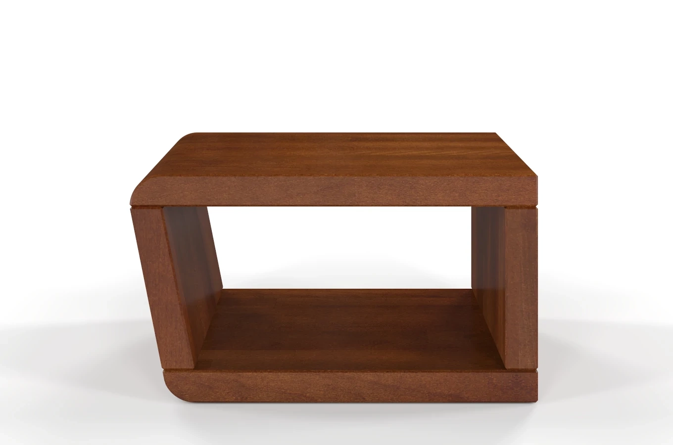 Nowoczesna drewniana szafka nocna bukowa bez szuflad Visby HARALD / szer. 50 cm