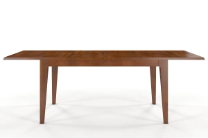 Stół drewniany bukowy rozkładany Visby CORTENA 140-220 cm / orzech