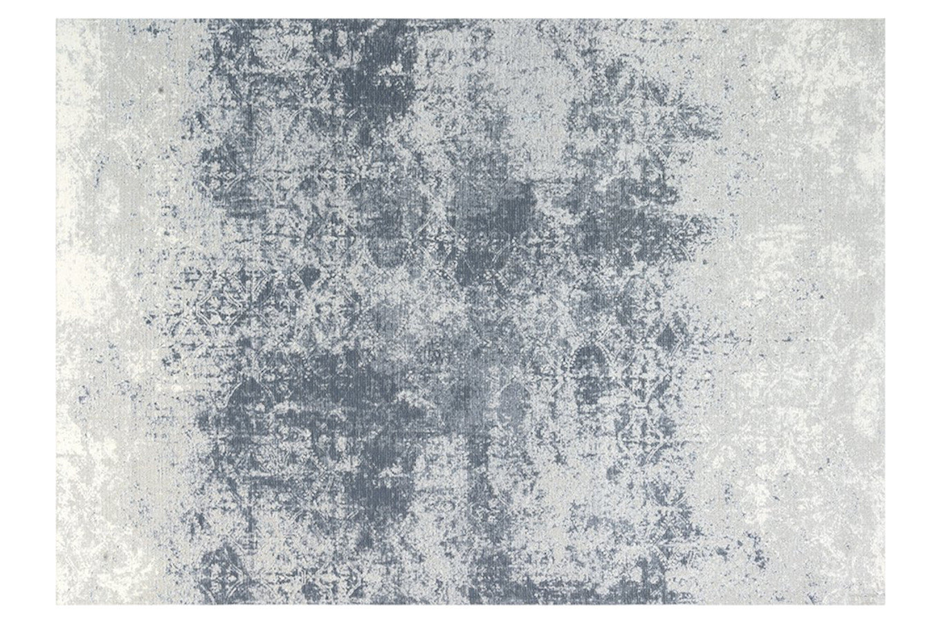 Dywan łatwoczyszczący ILLUSION BLUE GRAY 160x230 cm