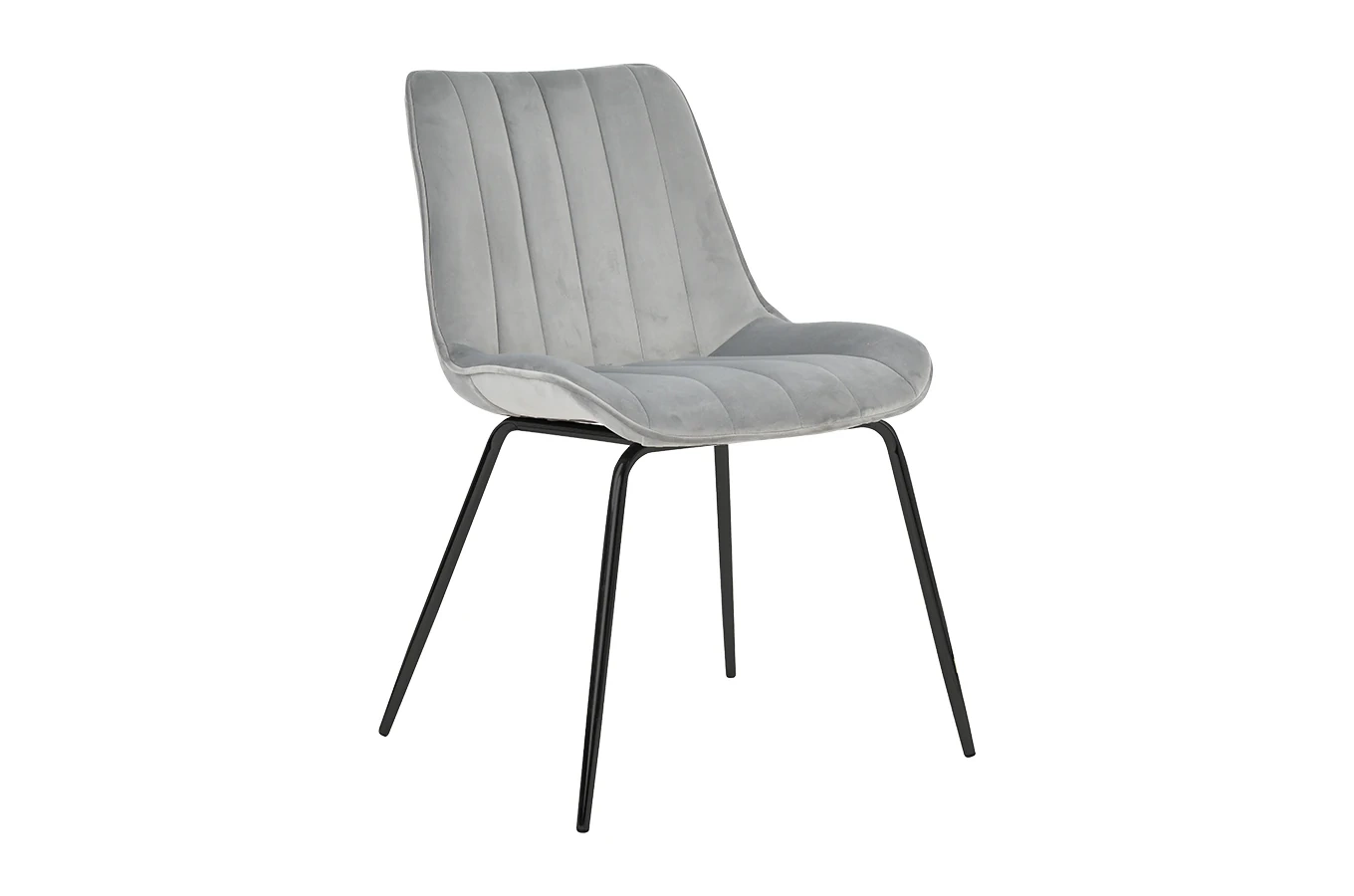 Nowoczesne krzesło NESTOR z pionowym tapicerowaniem