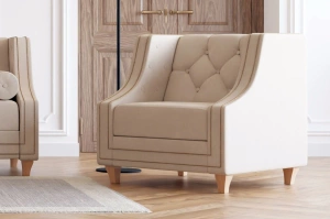 Elegancki fotel RETRO + w angielskim stylu