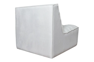 Nowoczesny fotel FLUFFY z głębokim pikowaniem