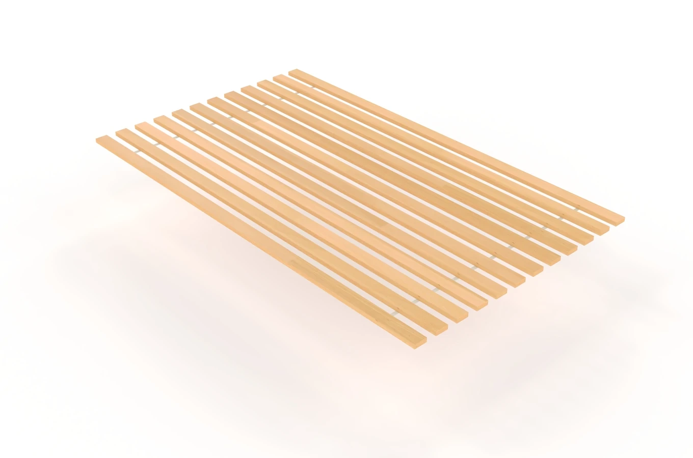 Stelaż lamelowy sosnowy pod materac Visby LEVITO