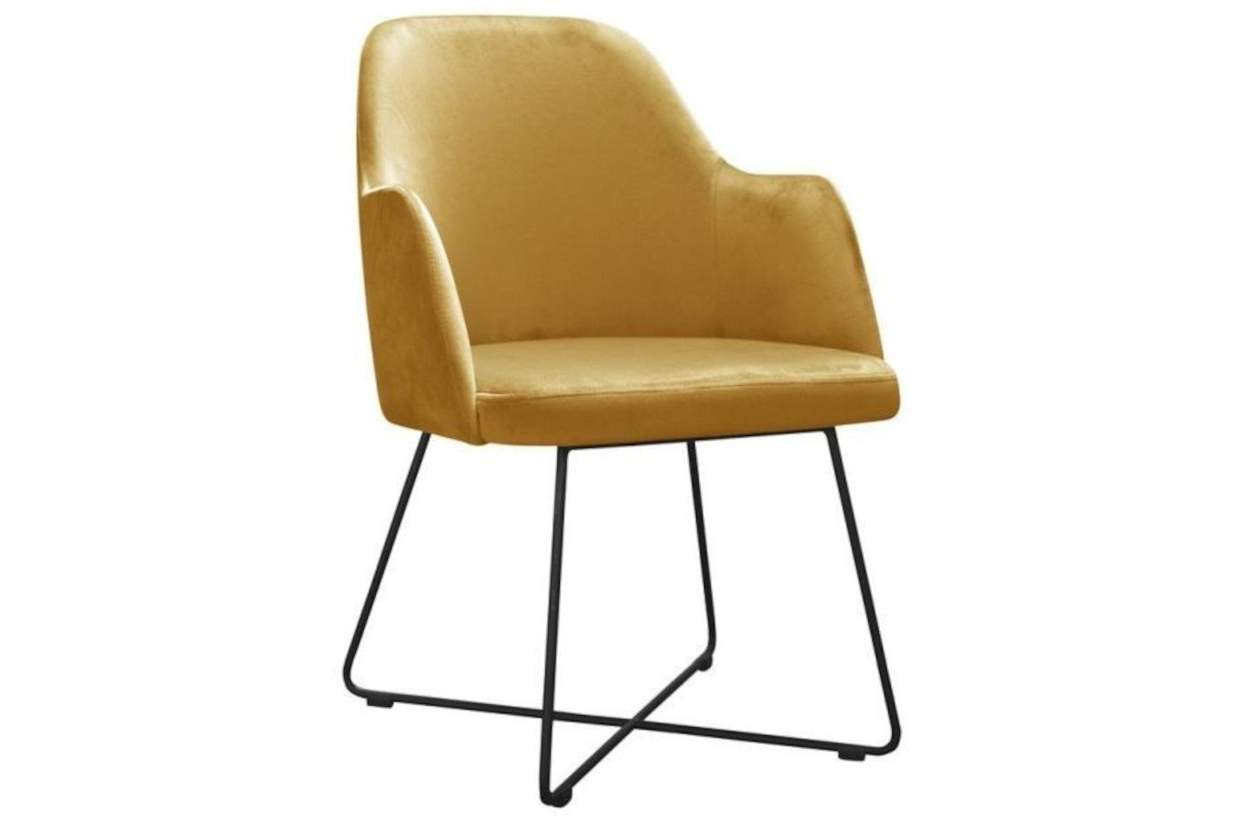 Nowoczesne krzesło tapicerowane z podłokietnikami BLEIK X