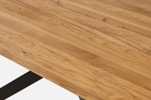 Stół dębowy AVANTI z nogami typu pająk / 220 x 100 cm