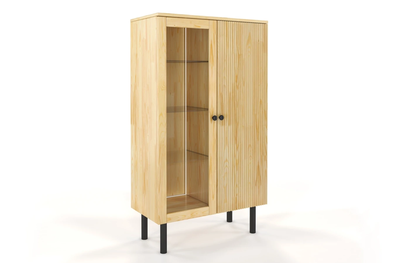 Witryna sosnowa Visby NORVIK High / szer. 80 cm