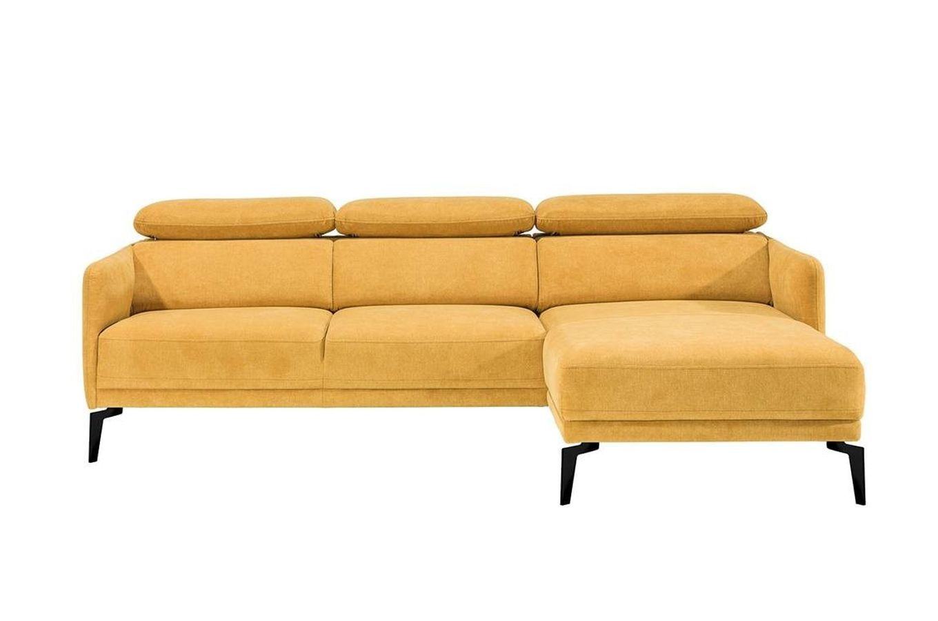 Nowoczesny narożnik SANTOS z ruchomymi zagłówkami