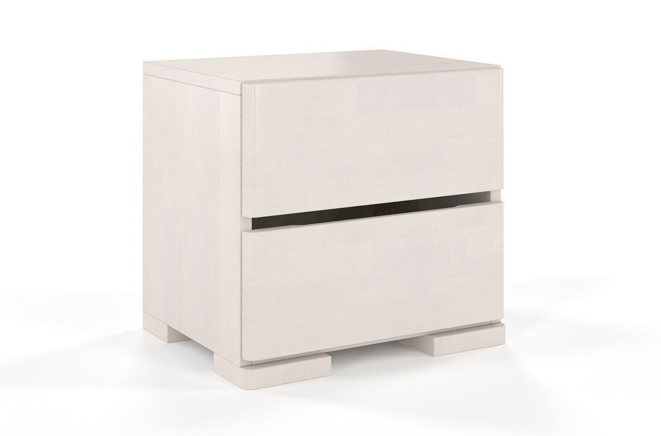 Drewniana szafka nocna bukowa Visby Sandemo High 2S / kolor naturalny