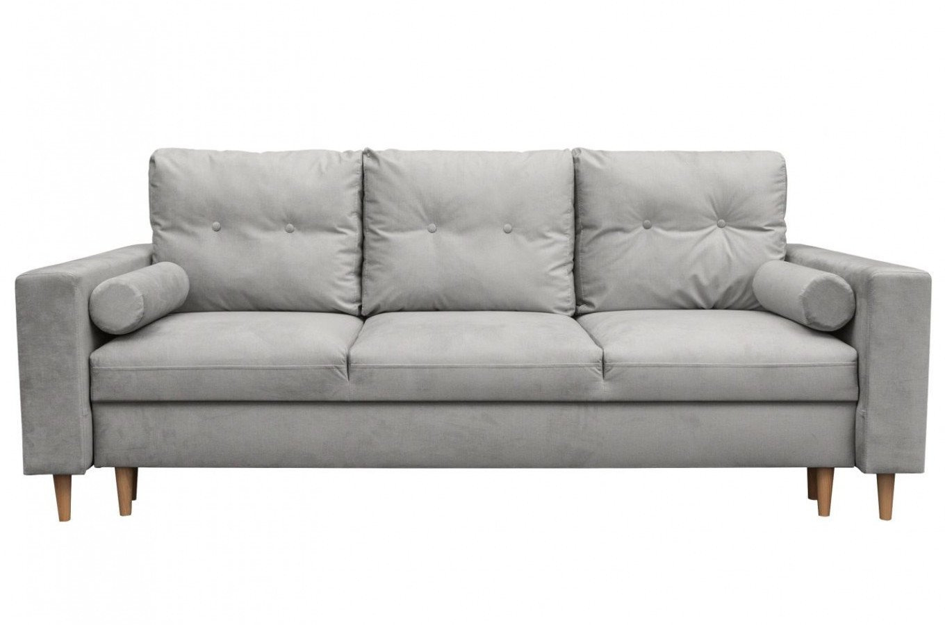 Elegancka rozkładana sofa BOCCA z funkcją spania i pojemnikiem na pościel