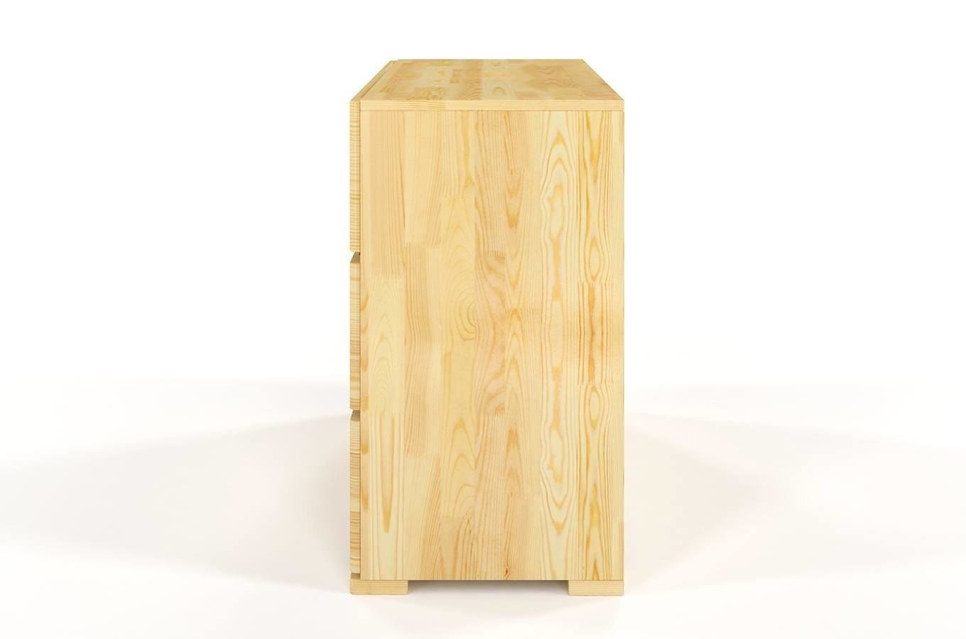 Drewniana komoda sosnowa Visby Sandemo 3S / kolor naturalny