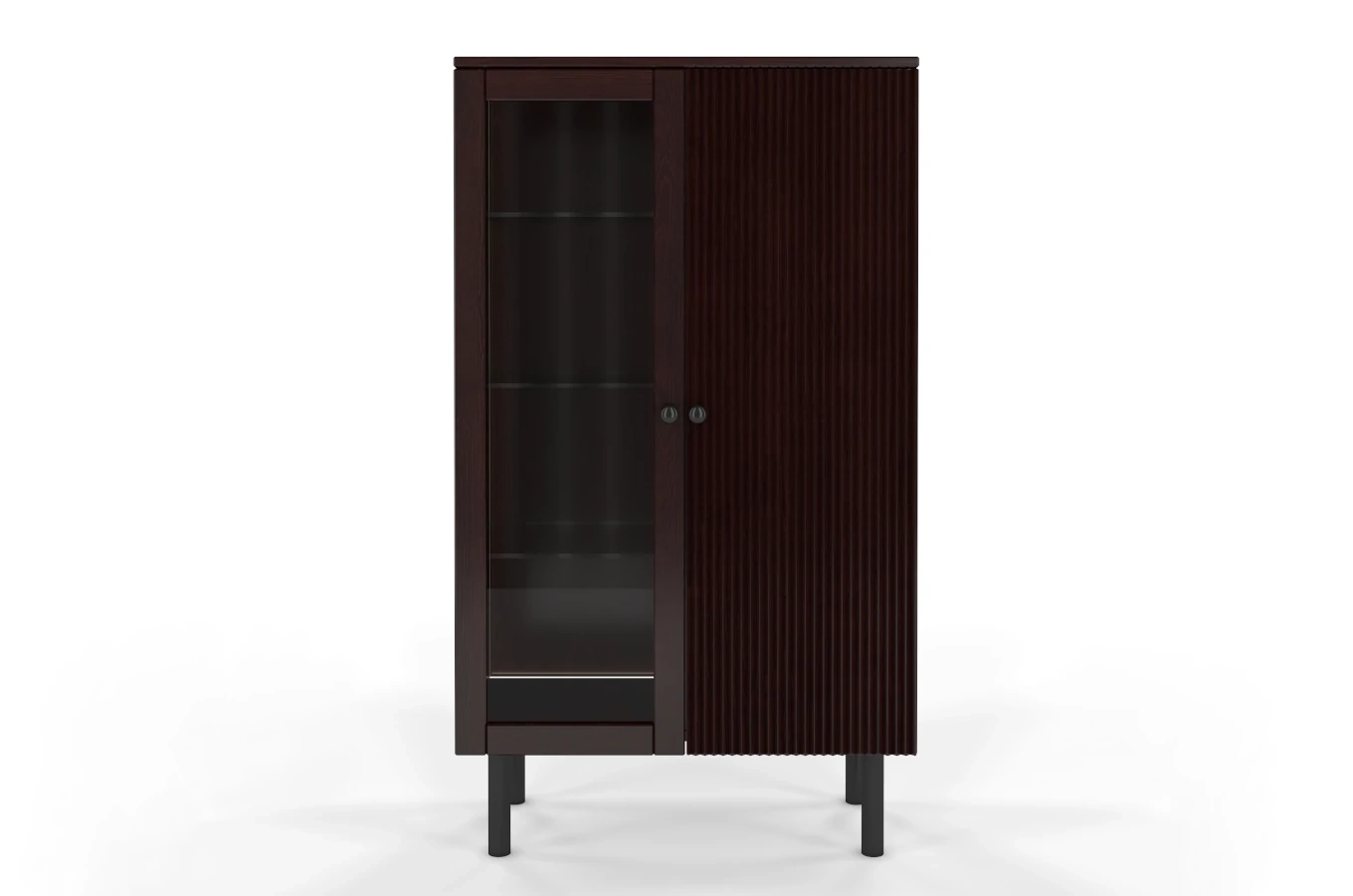 Witryna sosnowa Visby NORVIK High / szer. 80 cm