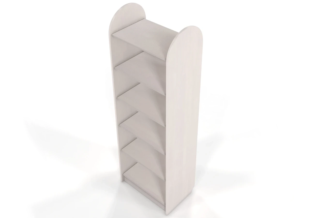 Regał drewniany bukowy Visby KLIPPEN / 3 szerokości