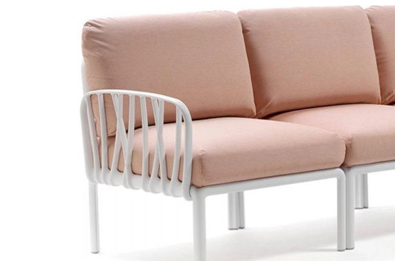 Zestaw mebli do ogrodu KOMODO - 2 sofy + stolik