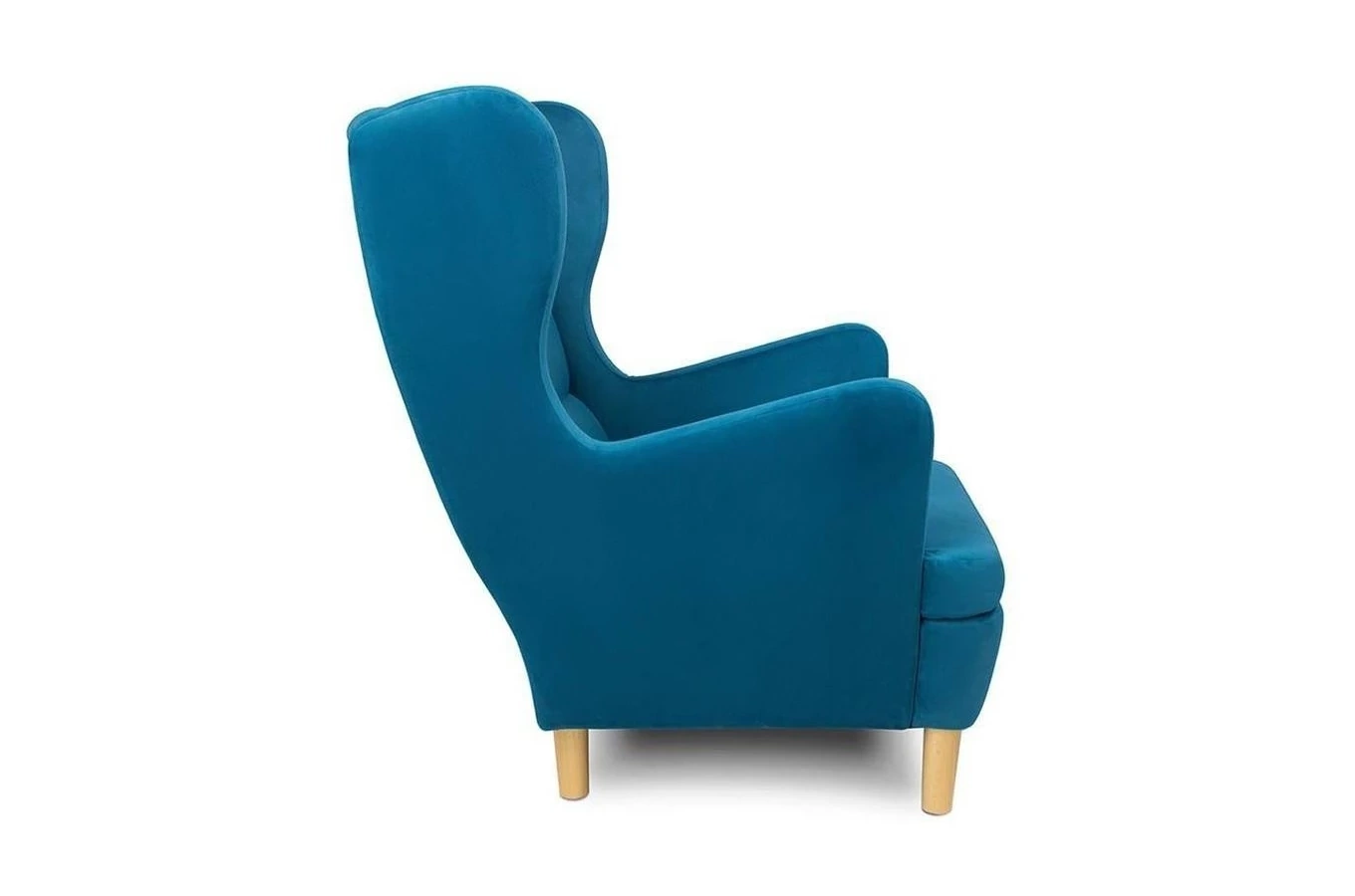 Wysyłka w 48h! Wygodny tapicerowany fotel uszak LARS