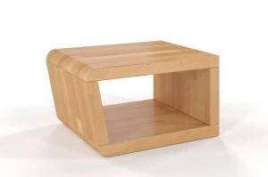 Nowoczesna drewniana szafka nocna bukowa bez szuflad Visby HARALD / szer. 50 cm