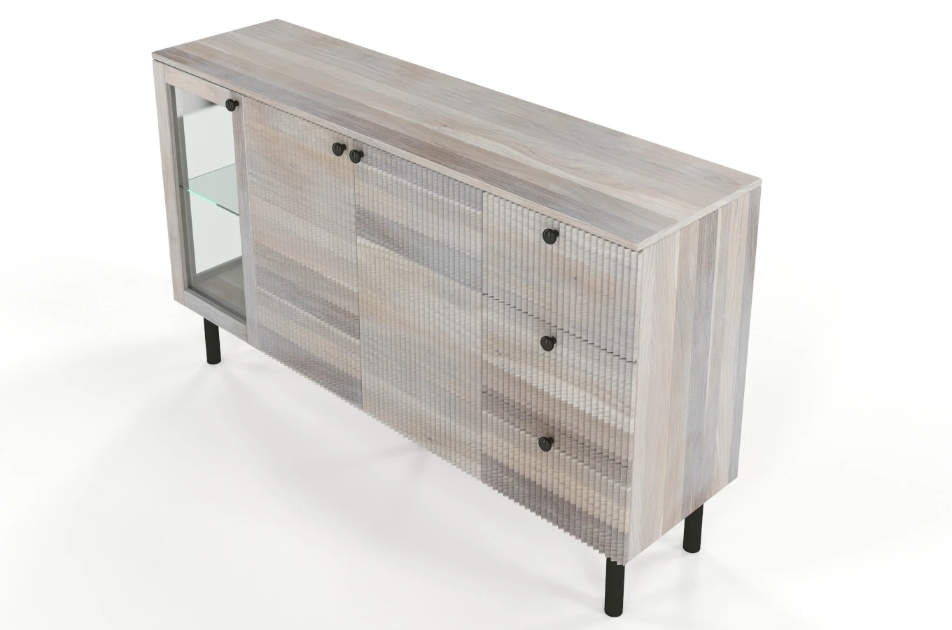 Komoda dębowa Visby Norvik / szer. 160 cm