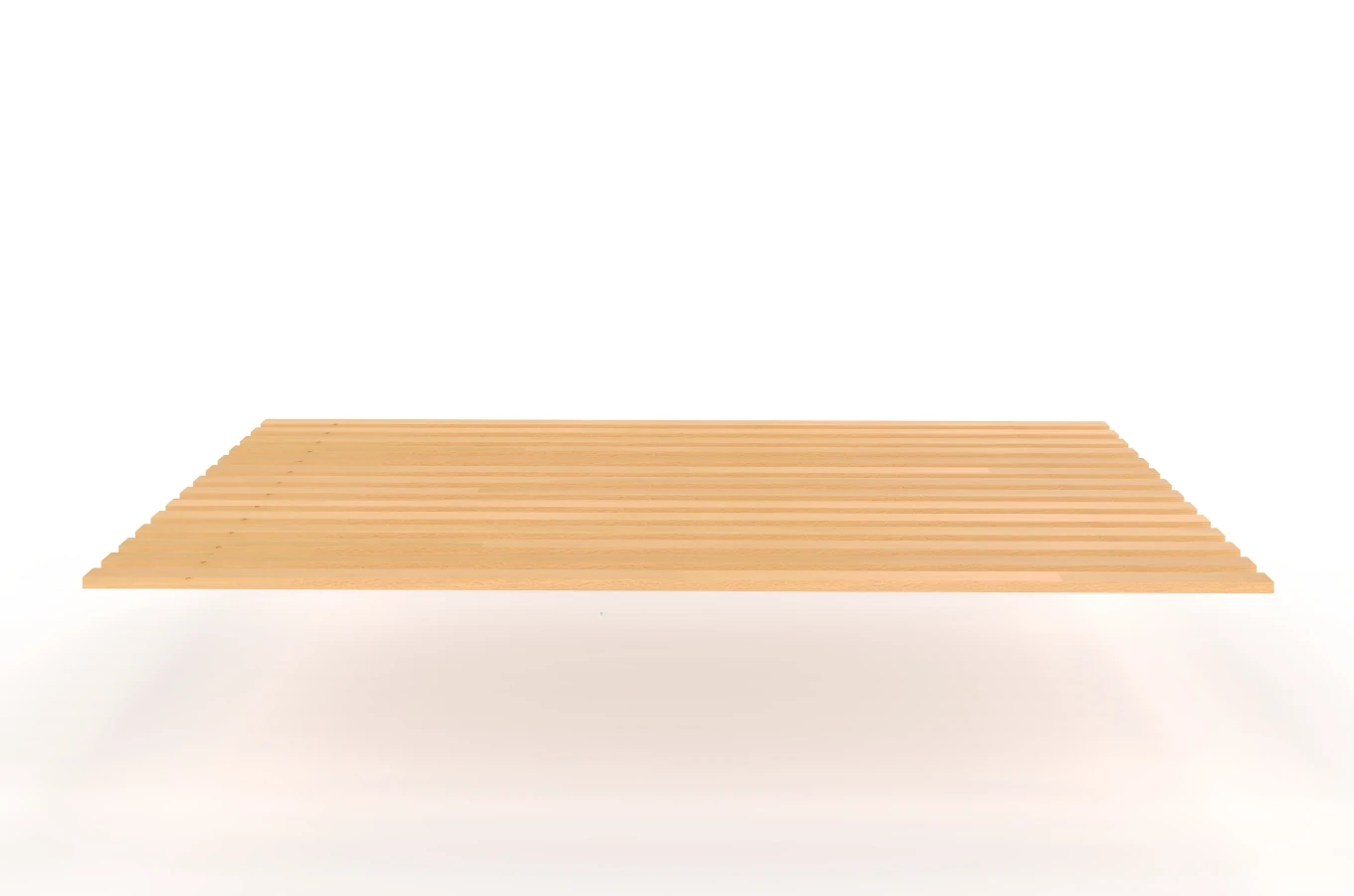 Stelaż lamelowy sosnowy pod materac Visby LEVITO / 140x200 cm