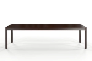 Stół drewniany bukowy rozkładany Skandica RUBY 140-260 cm / kolor palisander