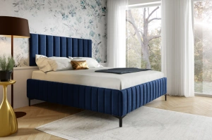 Łóżko tapicerowane do sypialni CAPRI - bez zagłówka