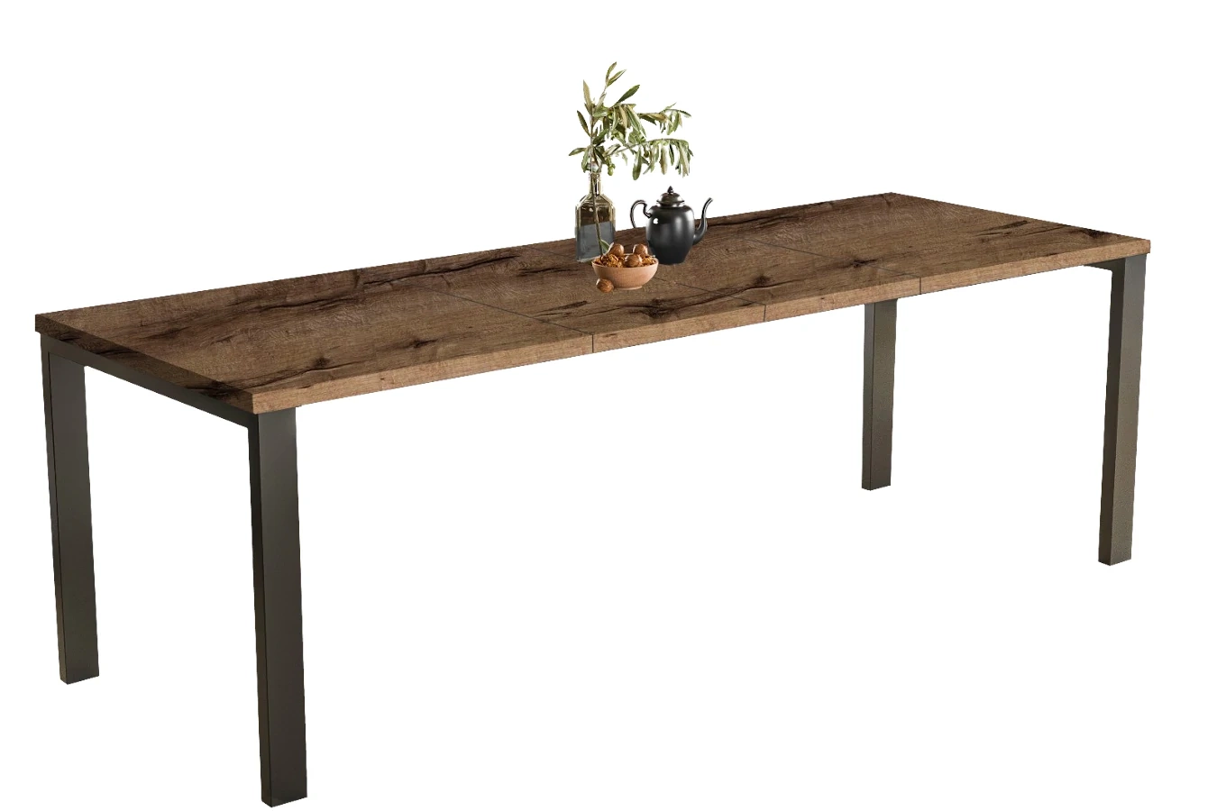 Nowoczesny rozkładany stół GARANT 80-215 x 80 cm (dąb monastery)