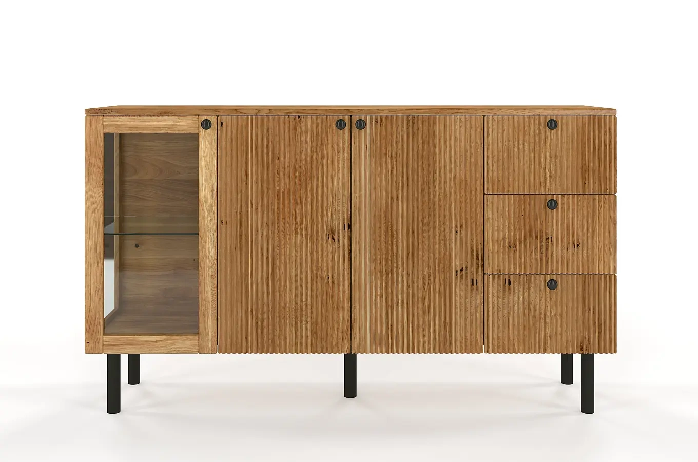 Komoda dębowa Visby Norvik / szer. 160 cm