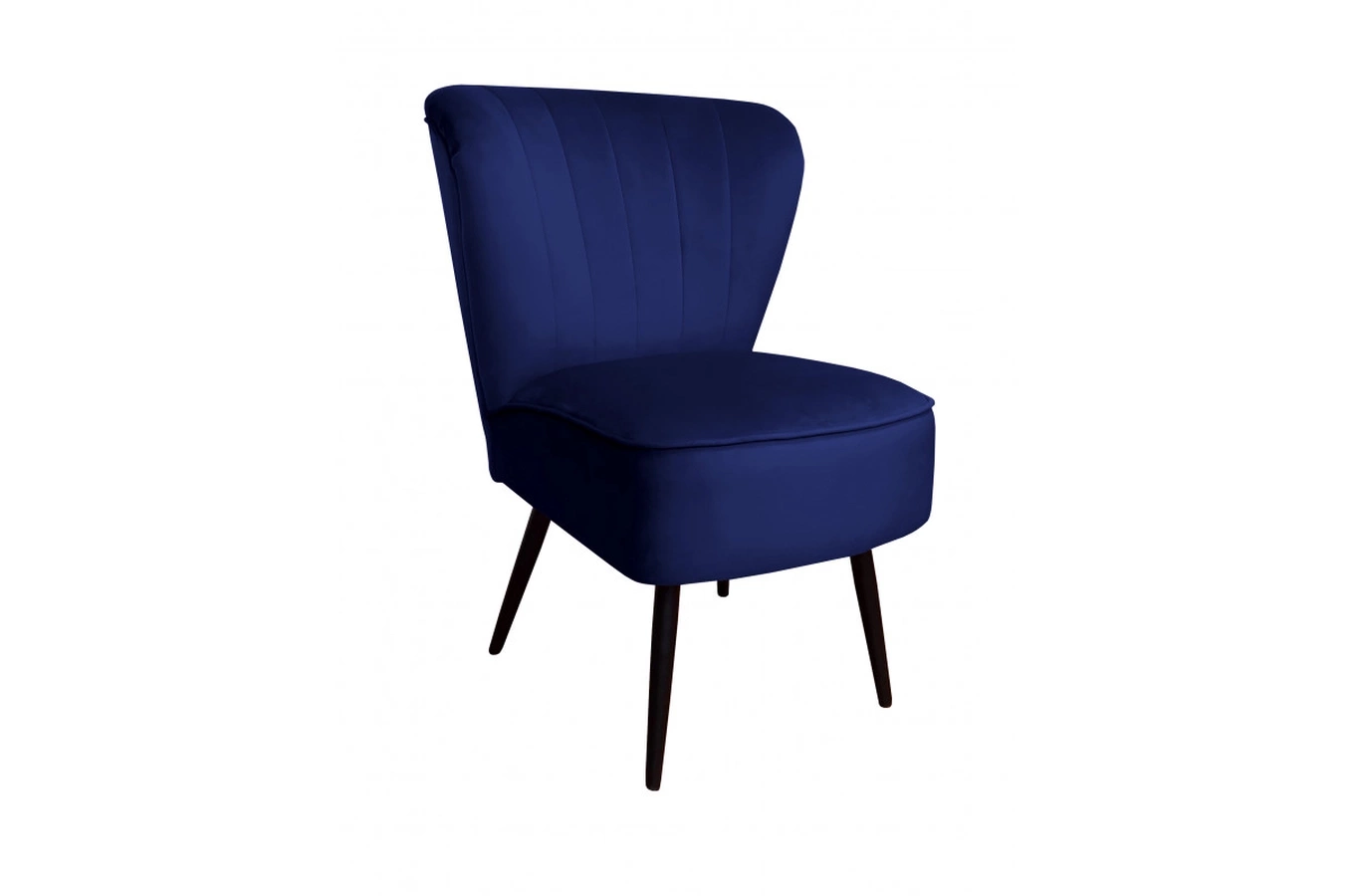 Tapicerowany fotel BOLSZEWIK na metalowych nogach