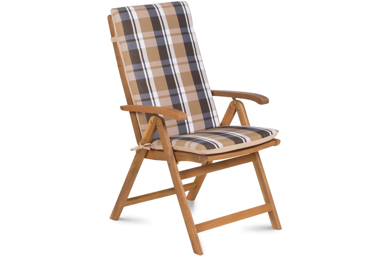 Drewniane składane krzesło ogrodowe SINTRA PLUS z podłokietnikami / zestaw 2 sztuk